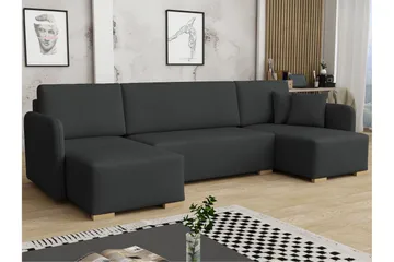 Amelus Sovesofa Dobbelt Divan 4-Personers