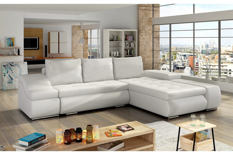 Amieva sovesofa - Hvid - Møbler - Sofaer - Sovesofaer