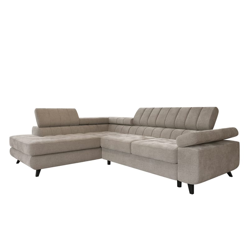 Amshyttan 4-personers sovesofa med chaiselong venstre, Beige