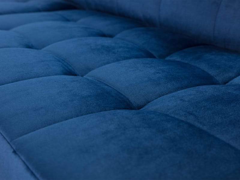 Amshyttan Sovesofa med chaiselong 4-personers - Blå - Møbler - Sofaer - Sovesofaer