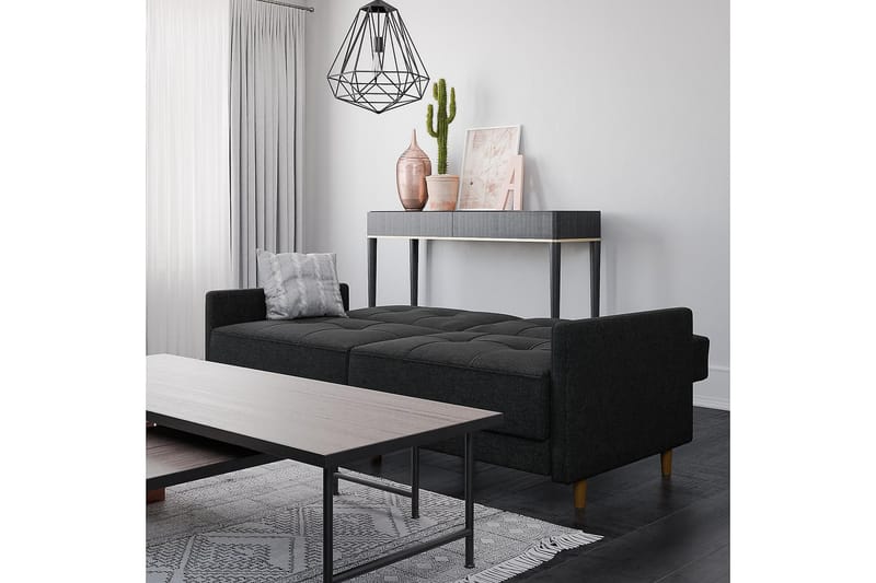 Andora Sovesofa Linnedgrå - Dorel Home - Møbler - Sofaer - Sovesofaer