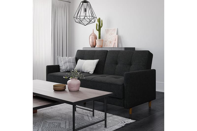 Andora Sovesofa Linnedgrå - Dorel Home - Møbler - Sofaer - Sovesofaer