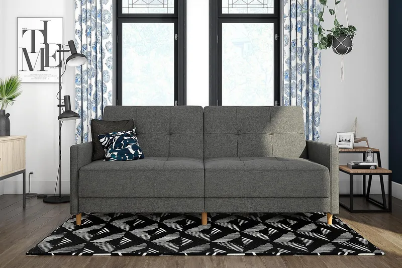 Andora Sovesofa Linnedgrå - Dorel Home - Møbler - Sofaer - Sovesofaer