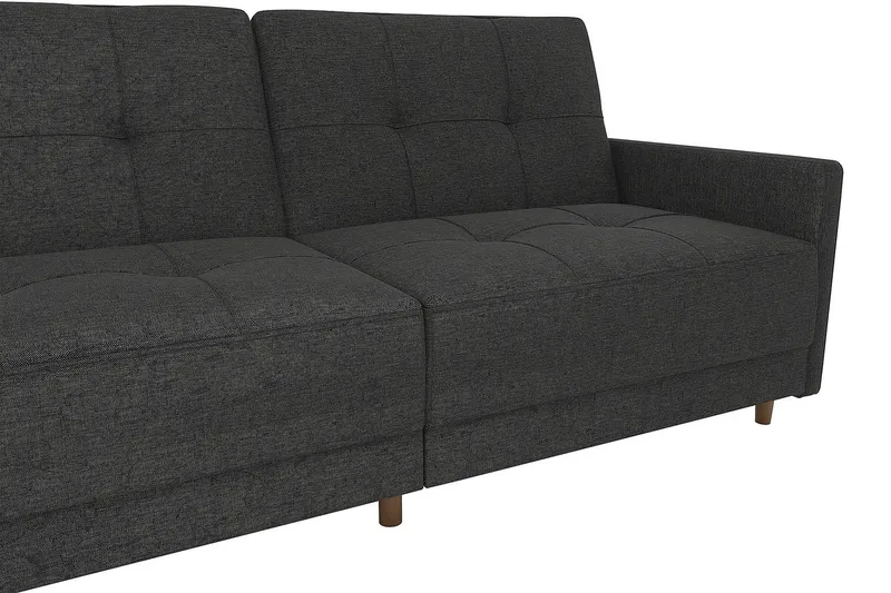 Andora Sovesofa Linnedgrå - Dorel Home - Møbler - Sofaer - Sovesofaer