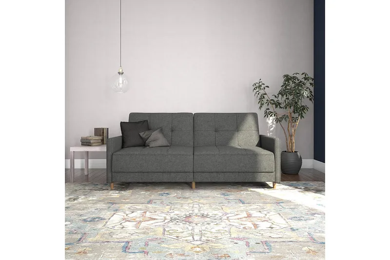 Andora Sovesofa Linnedgrå - Dorel Home - Møbler - Sofaer - Sovesofaer