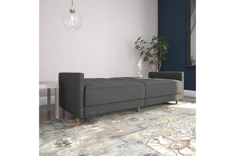 Andora Sovesofa Linnedgrå - Dorel Home - Møbler - Sofaer - Sovesofaer