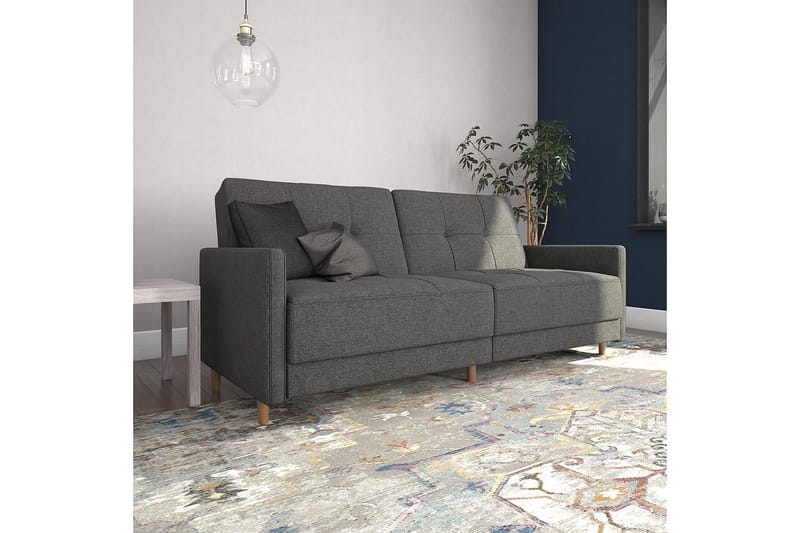 Andora Sovesofa Linnedgrå - Dorel Home - Møbler - Sofaer - Sovesofaer