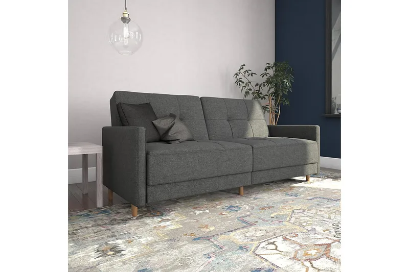 Andora Sovesofa Linnedgrå - Dorel Home - Møbler - Sofaer - Sovesofaer