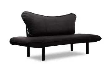 Annabelle sovesofa 2-pers - Sort - Møbler - Sofaer - Sovesofaer