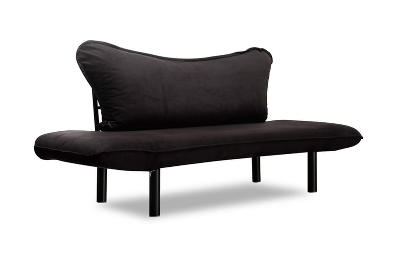 Annabelle sovesofa 2-pers - Sort - Møbler - Sofaer - Sovesofaer