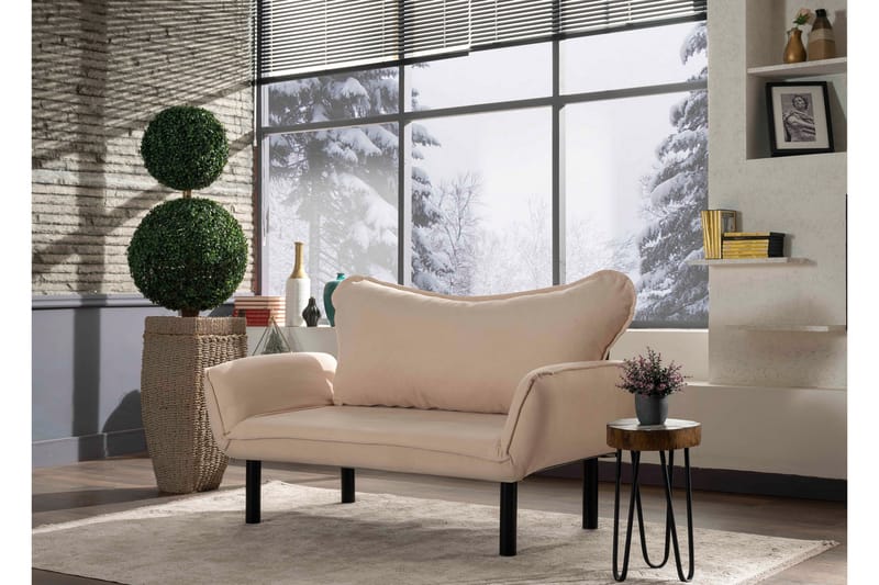 Annabelle sovesofa 2-pers - Beige - Møbler - Sofaer - Sovesofaer