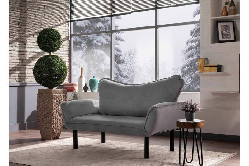 Annabelle sovesofa 2-pers - Grå - Møbler - Sofaer - Sovesofaer