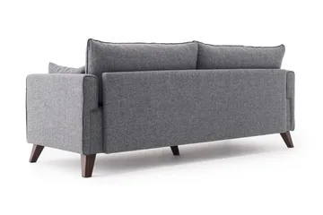 Antigua 3-personers Sovesofa 150x190 cm i Stof - Grå - Møbler - Sofaer - Sovesofaer