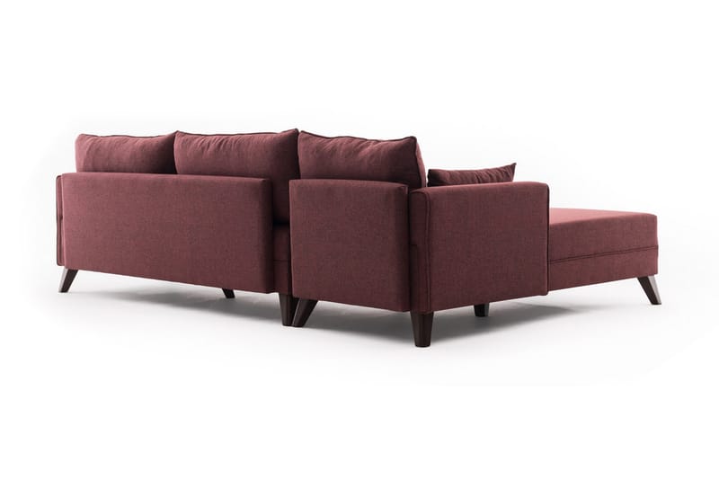 Antigua Divansovesofa til venstre - Rød - Møbler - Sofaer - Sovesofaer