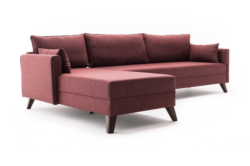 Antigua Divansovesofa til venstre - Rød - Møbler - Sofaer - Sovesofaer