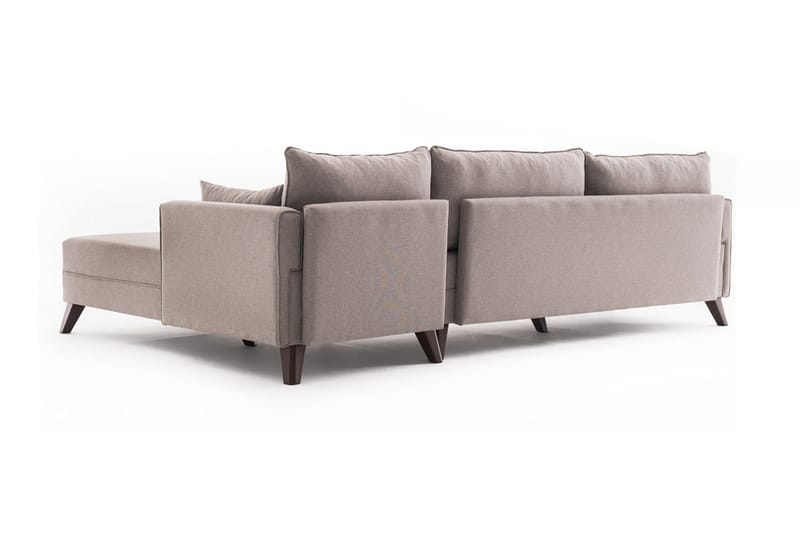 Antigua sovesofa med diva højre - Beige - Sovesofaer - Hjørnesovesofa