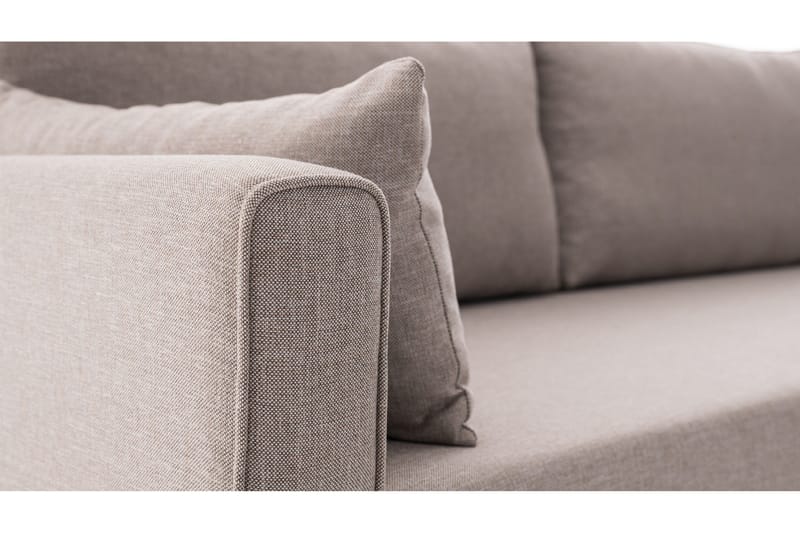 Antigua sovesofa med diva højre - Beige - Møbler - Sofaer - Sovesofaer