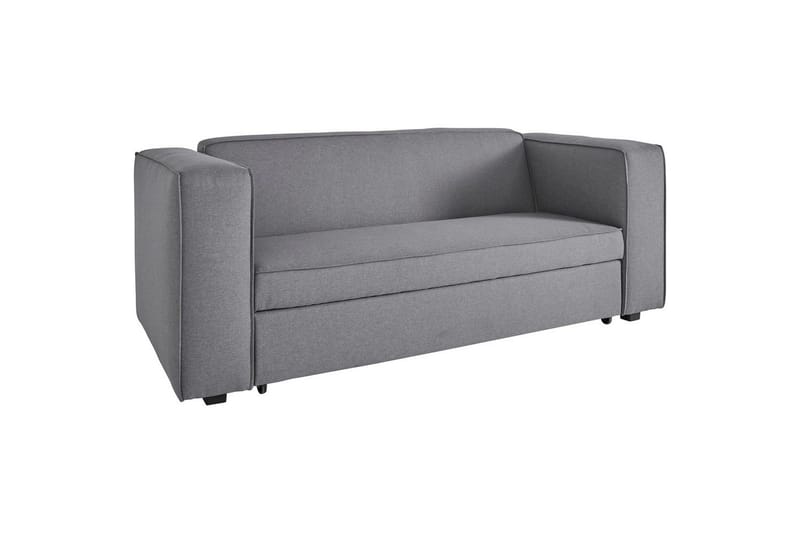 Asmund Sovesofa 3-sæde - Grå - Møbler - Sofaer - Sovesofaer