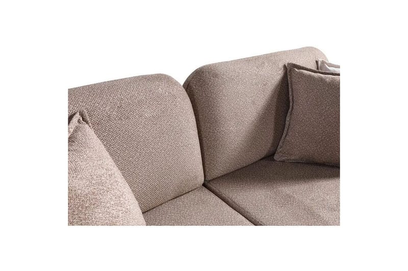 Astran Rektangulær Sovesofa 93x190 cm i Bouclé - Muldvarpegrå - Møbler - Sofaer - Sovesofaer