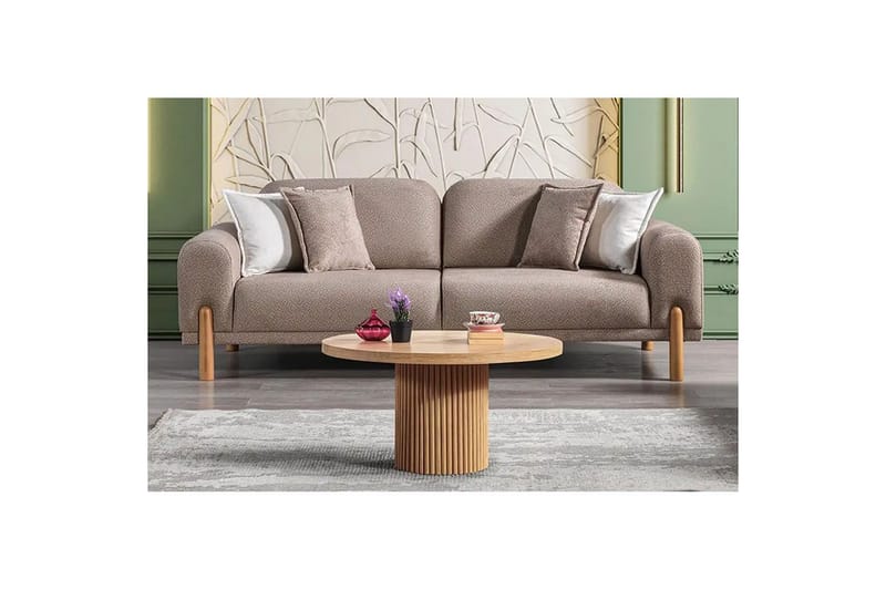 Astran Sovesofa 3-personers - Brun - Møbler - Sofaer - Sovesofaer