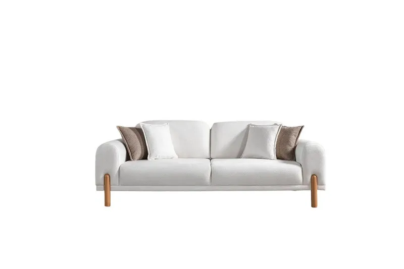Astran Sovesofa 3-personers - Cremehvid - Møbler - Sofaer - Sovesofaer