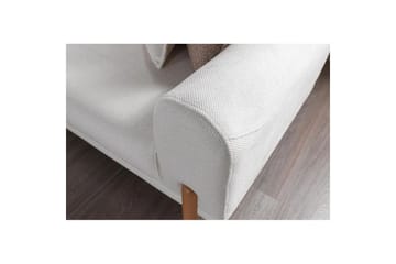 Astran Sovesofa 3-personers - Cremehvid - Møbler - Sofaer - Sovesofaer