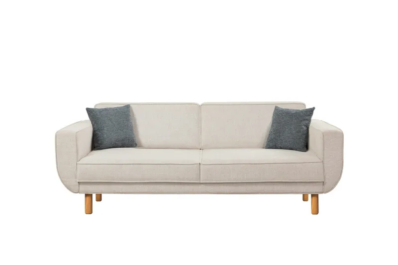 Austen 3-personers Sovesofa - Creme - Møbler - Sofaer - Sovesofaer