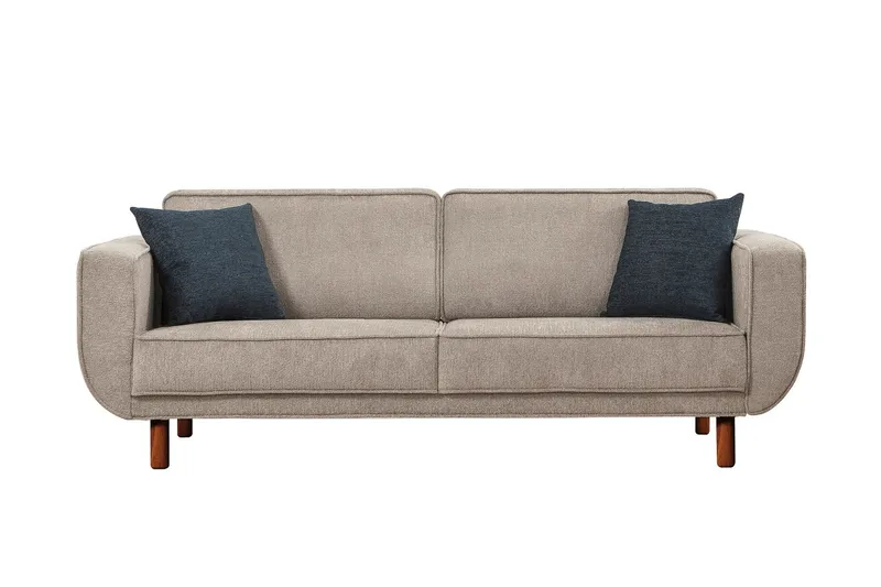 Austen 3-personers Sovesofa, Grå