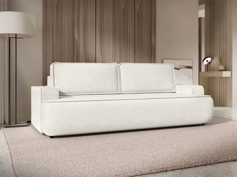 Avignon Sovesofa 3-personers - Hvid - Møbler - Sofaer - Sovesofaer