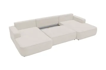 Avignon Sovesofa Dubbeldivan 5-sits - Grå - Møbler - Sofaer - Sovesofaer
