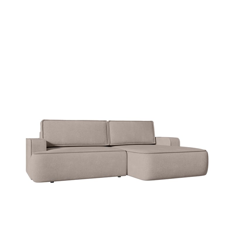 Avignon Sovesofa med chaiselong 3-personers - Beige - Møbler - Sofaer - Sovesofaer