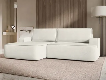 Avignon Sovesofa med chaiselong 3-personers - Hvid - Møbler - Sofaer - Sovesofaer
