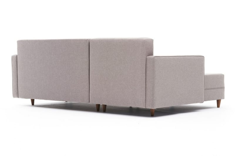 Aydama Sovesofa m. Chaiselong 4-Pers. 192x135 - Cream - Møbler - Sofaer - Sovesofaer