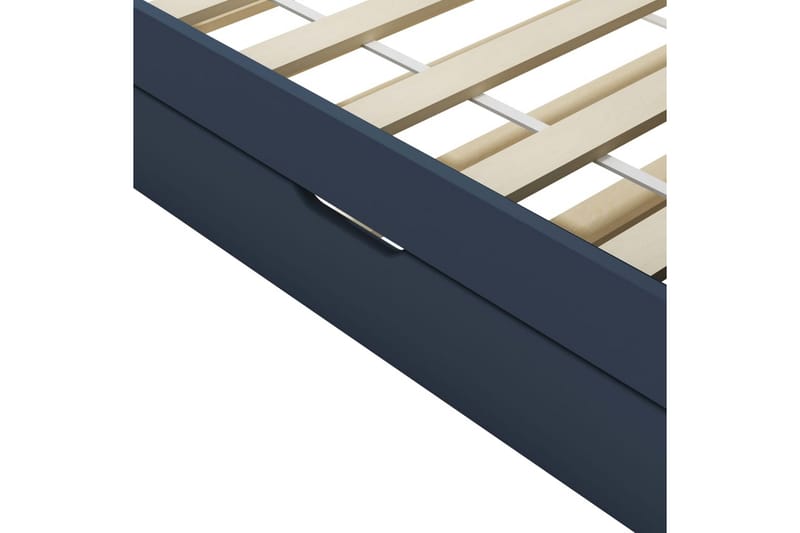 Bäddsoffa ram grå furu 90x200 cm - Møbler - Sofaer - Sovesofaer