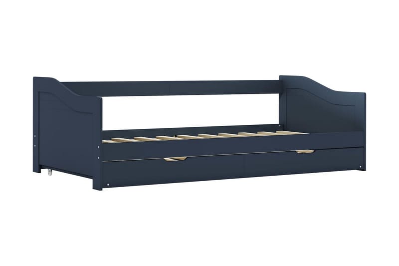 Bäddsoffa ram grå furu 90x200 cm - Møbler - Sofaer - Sovesofaer