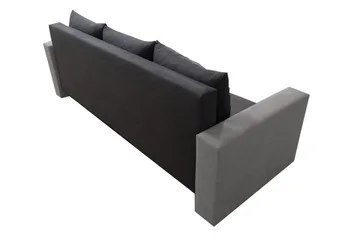 Banaso Sofa - Sort/Rød - Møbler - Sofaer - Sovesofaer