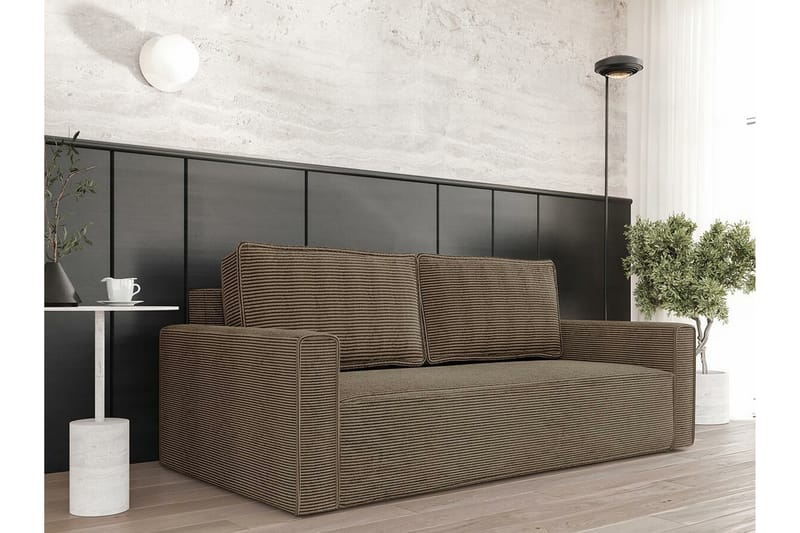 Bandon 2-personers Sovesofa - Brun - Møbler - Sofaer - Sovesofaer