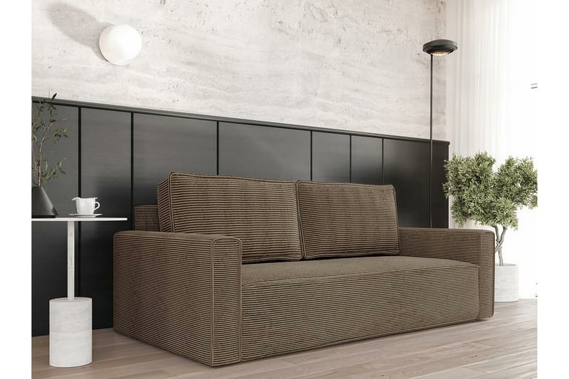 Bandon 2-personers Sovesofa - Brun - Sovesofaer - 2 personers sovesofa