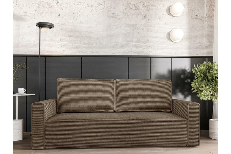 Bandon 2-personers Sovesofa - Brun - Sovesofaer - 2 personers sovesofa