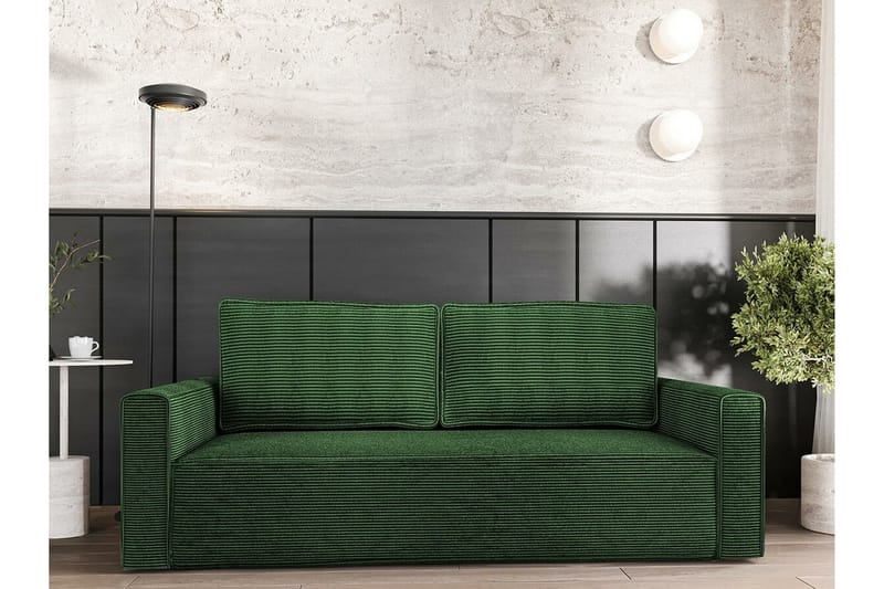 Bandon 2-personers Sovesofa - Mørkegrøn - Møbler - Sofaer - Sovesofaer