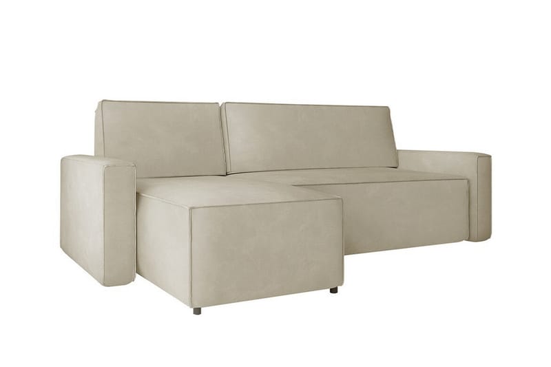 Bandon 3-personers Hjørnesovesofa - Beige - Sovesofaer - Hjørnesovesofa