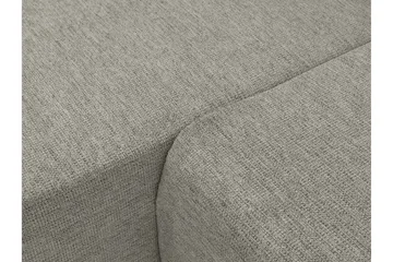 Barile Sovesofa med Chaiselong 3-personers i Plys - Hvid - Møbler - Sofaer - Sovesofaer