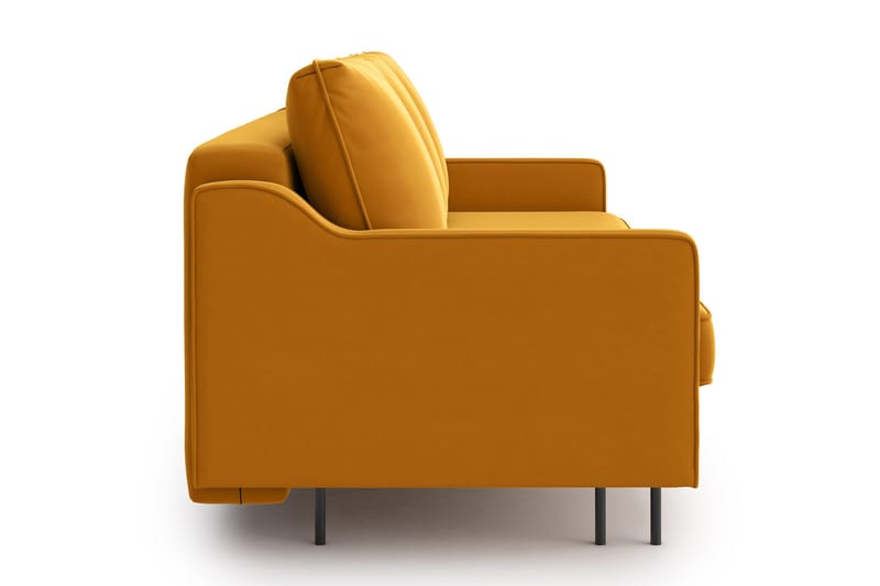 Barsta 3-Pers. Sovesofa - Gul - Møbler - Sofaer - Sovesofaer