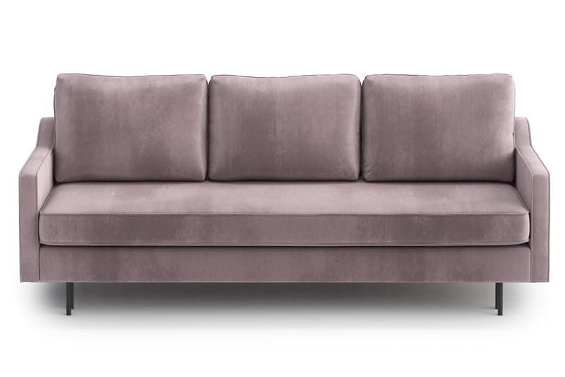 Barsta 3-Pers. Sovesofa - Lyserød - Møbler - Sofaer - Sovesofaer