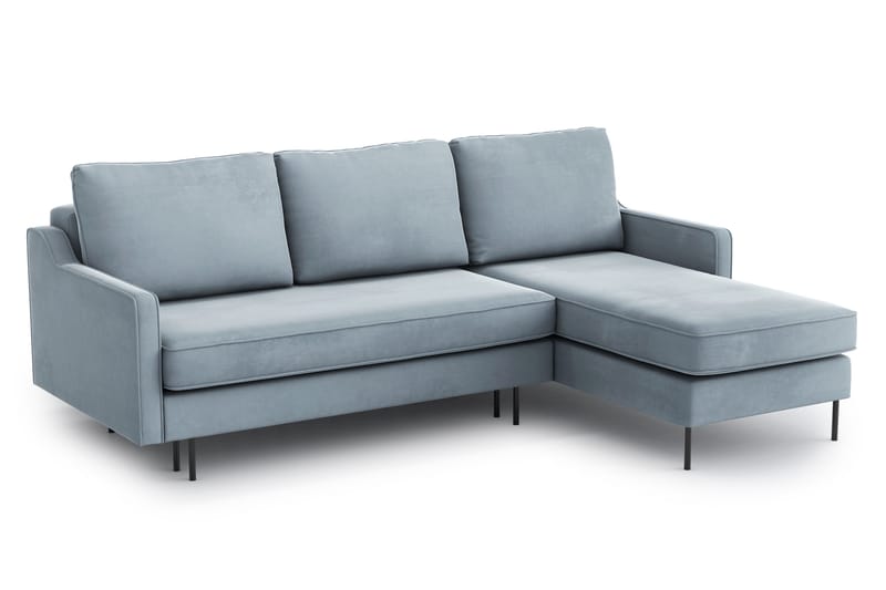 Barsta Chaiselongsovesofa - Blå - Møbler - Sofaer - Sovesofaer