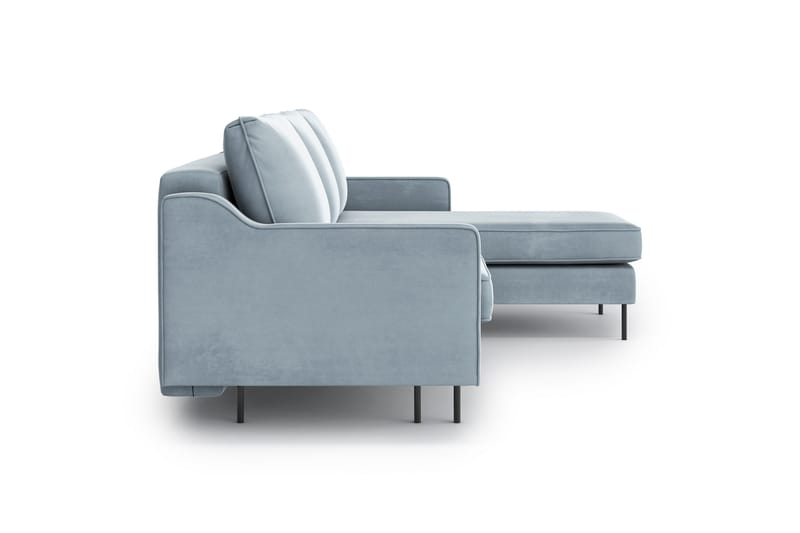 Barsta Chaiselongsovesofa - Blå - Møbler - Sofaer - Sovesofaer