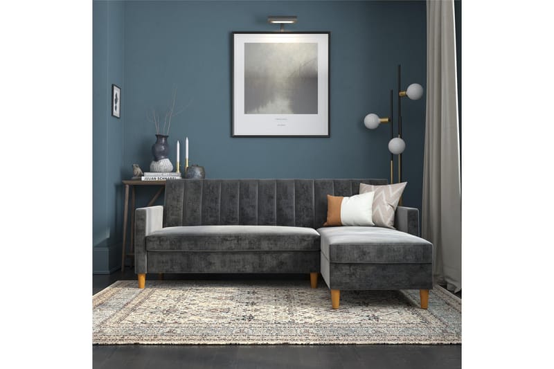 Barths Sovesofa - Mørkegrå - Møbler - Sofaer - Sovesofaer