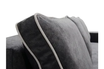 Beno 3-personers Sovesofa 143x200 cm med Opbevaring i Stof - Brun - Møbler - Sofaer - Sovesofaer