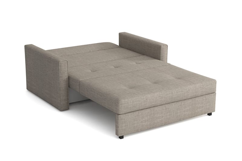 Bensbyn 2-personers Sovesofa 112x196 cm med Opbevaring i Stof - Grøn - Møbler - Sofaer - Sovesofaer