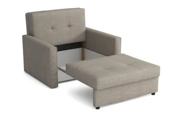 Bensbyn 2-personers Sovesofa 80x196 cm med Opbevaring i Stof - Sort - Møbler - Sofaer - Sovesofaer